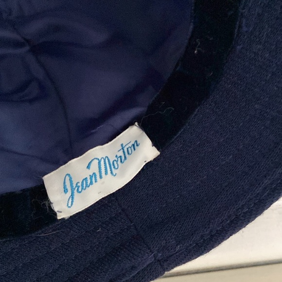 Classic Simple Style Vintage Navy Blue Womens Fashion Winter Hat - Picture 8 of 9